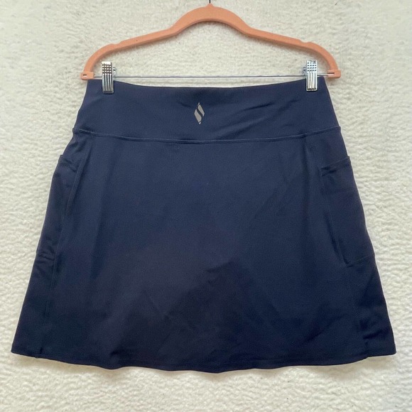 Skechers Skort Womens Large Blue A Line Athletic Tennis Athleisure Golf Casual - Picture 2 of 10
